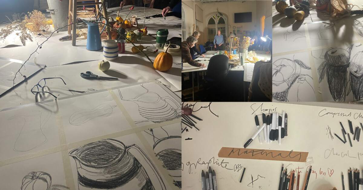 Immersion Method Draw Immersive Drawing in Nature | Courses | Halsway Manor - National Centre ...